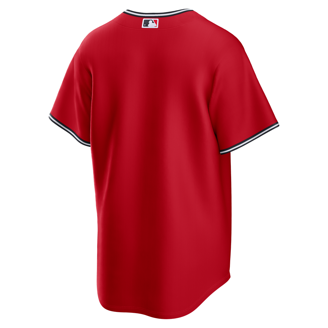 Cleveland Guardians Nike Alternate Replica Jersey - Red Team Jersey Sports Fan Apparel