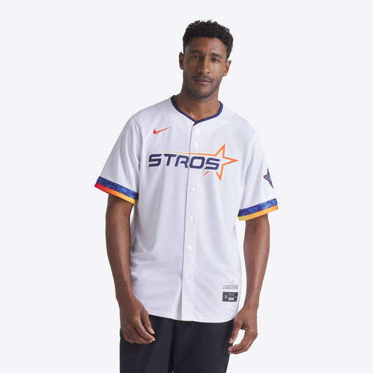 Houston Astros Nike 2025 City Connect Limited Jersey - White Team Jersey Sports Fan Apparel