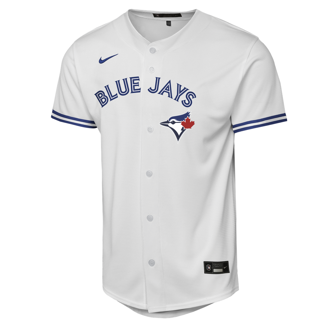 Toronto Blue Jays Vladimir Guerrero Jr. Nike Youth Home Baseline Jersey - White Team Jersey Sports Fan Apparel