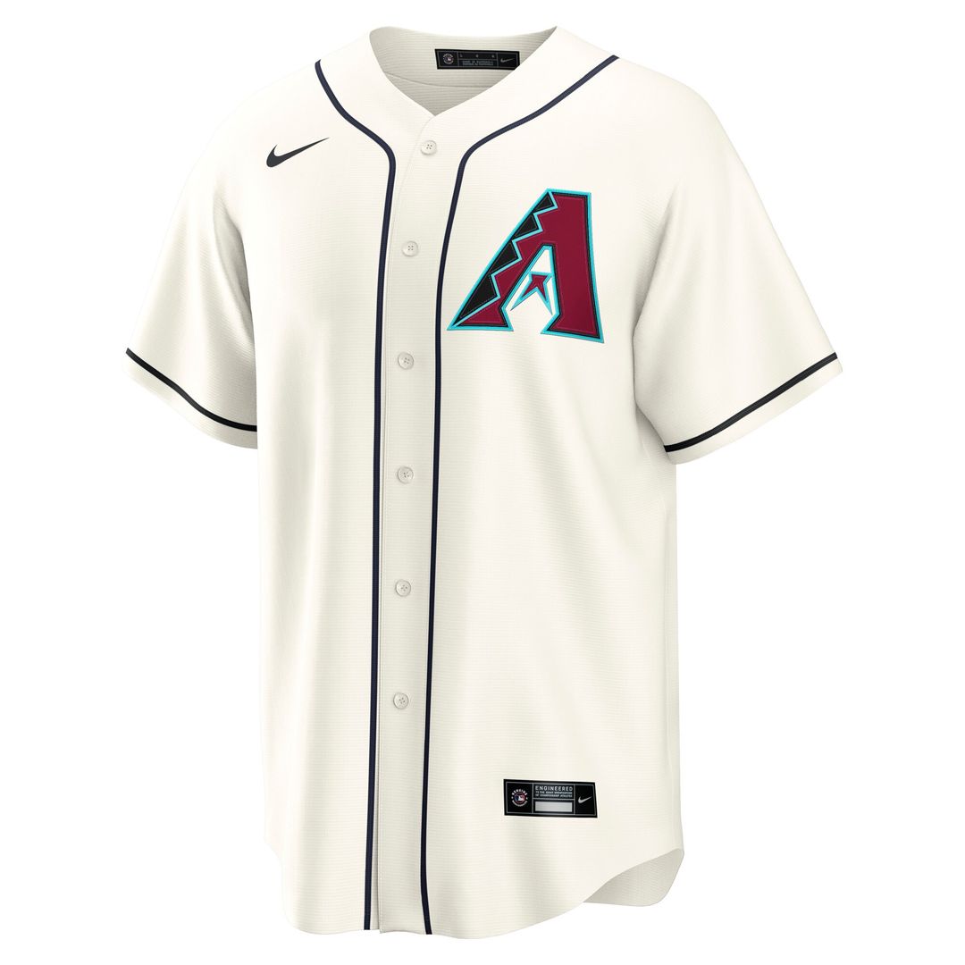 Arizona Diamondbacks Ketel Marte Nike Home Replica Jersey - Cream Team Jersey Sports Fan Apparel