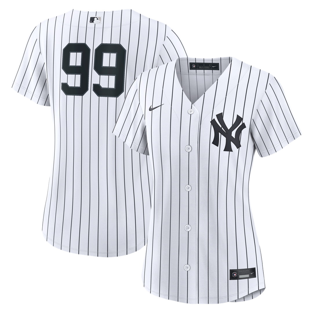 New York Yankees Aaron Judge Nike Women's Home Replica Jersey - White Team Jersey Sports Fan Apparel
