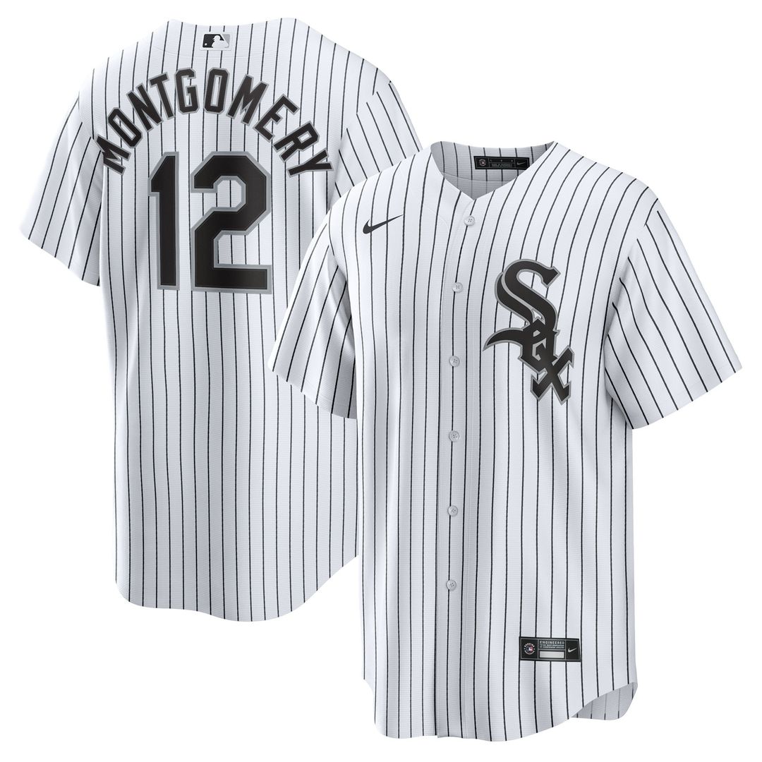 Chicago White Sox Colson Montgomery Nike Home Replica Jersey - White Team Jersey Sports Fan Apparel