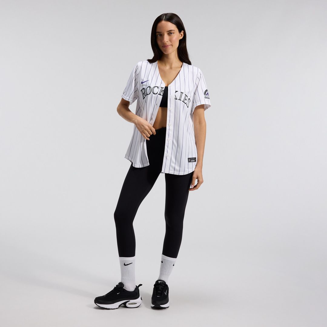 Colorado Rockies Nike Women's Home Limited Jersey - White Team Jersey Sports Fan Apparel