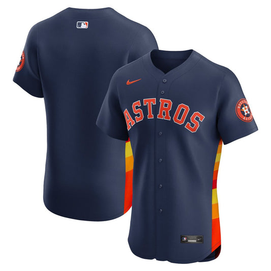 Houston Astros Nike Alternate 2 Elite Jersey - Navy Team Jersey Sports Fan Apparel
