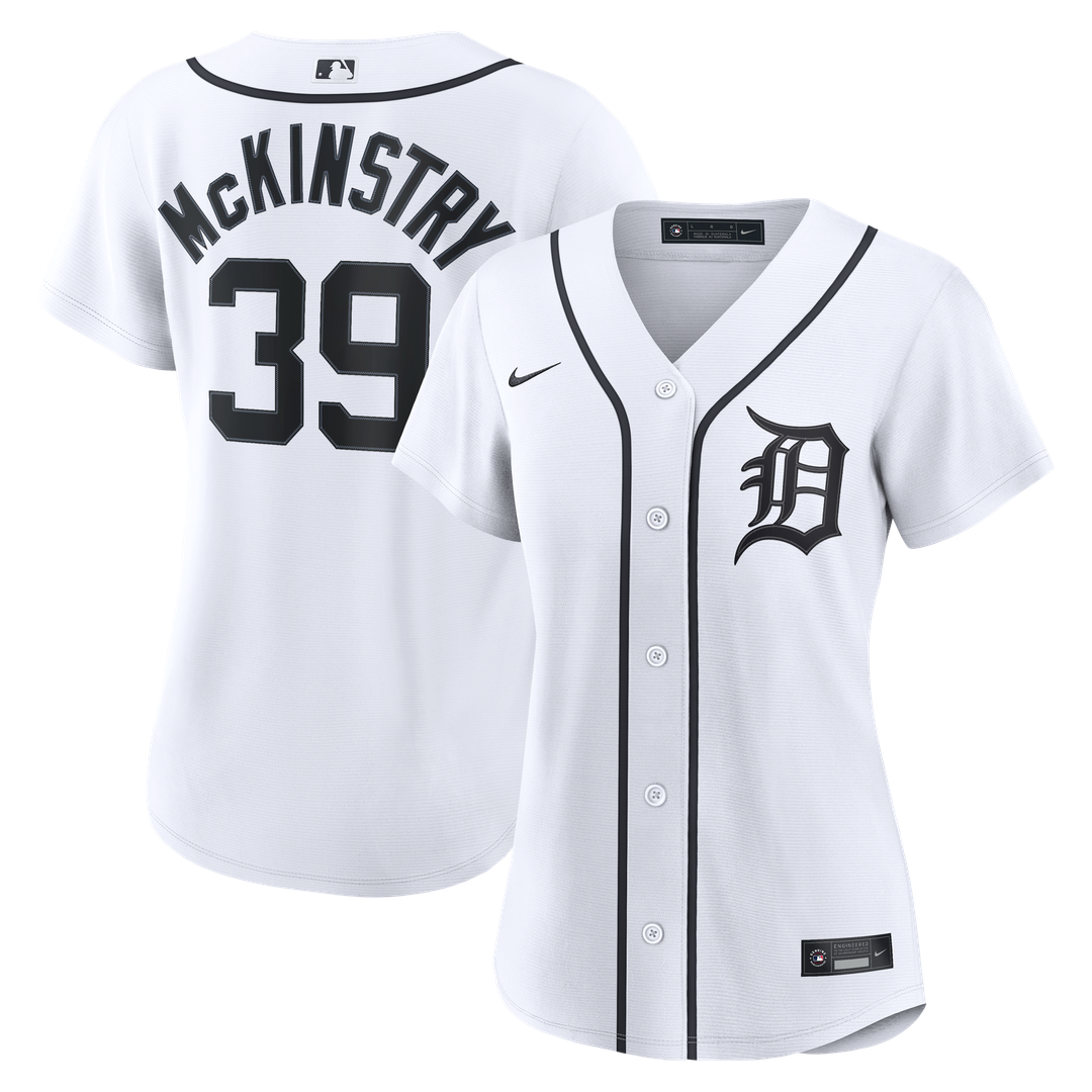 Detroit Tigers Zach McKinstry Nike Women's Home Replica Jersey - White Team Jersey Sports Fan Apparel