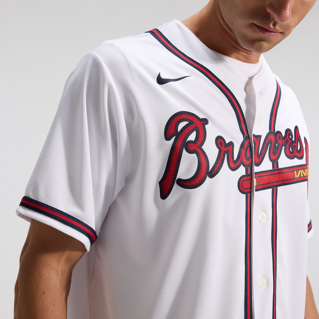 Atlanta Braves Nike Alternate Replica Team Jersey - Red Team Jersey Sports Fan Apparel