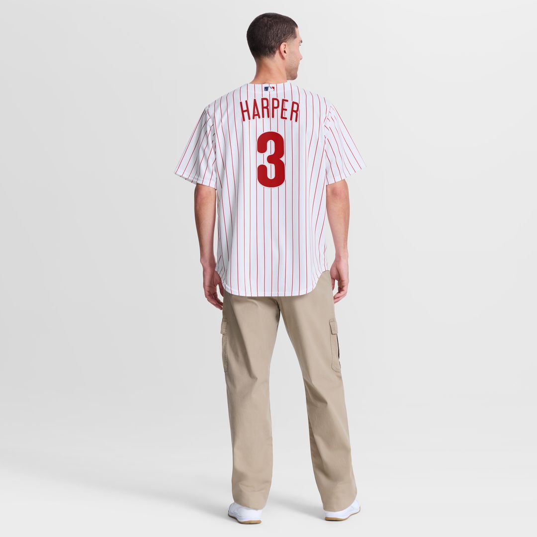 Philadelphia Phillies Bryce Harper Nike Home Replica Jersey - White Team Jersey Sports Fan Apparel