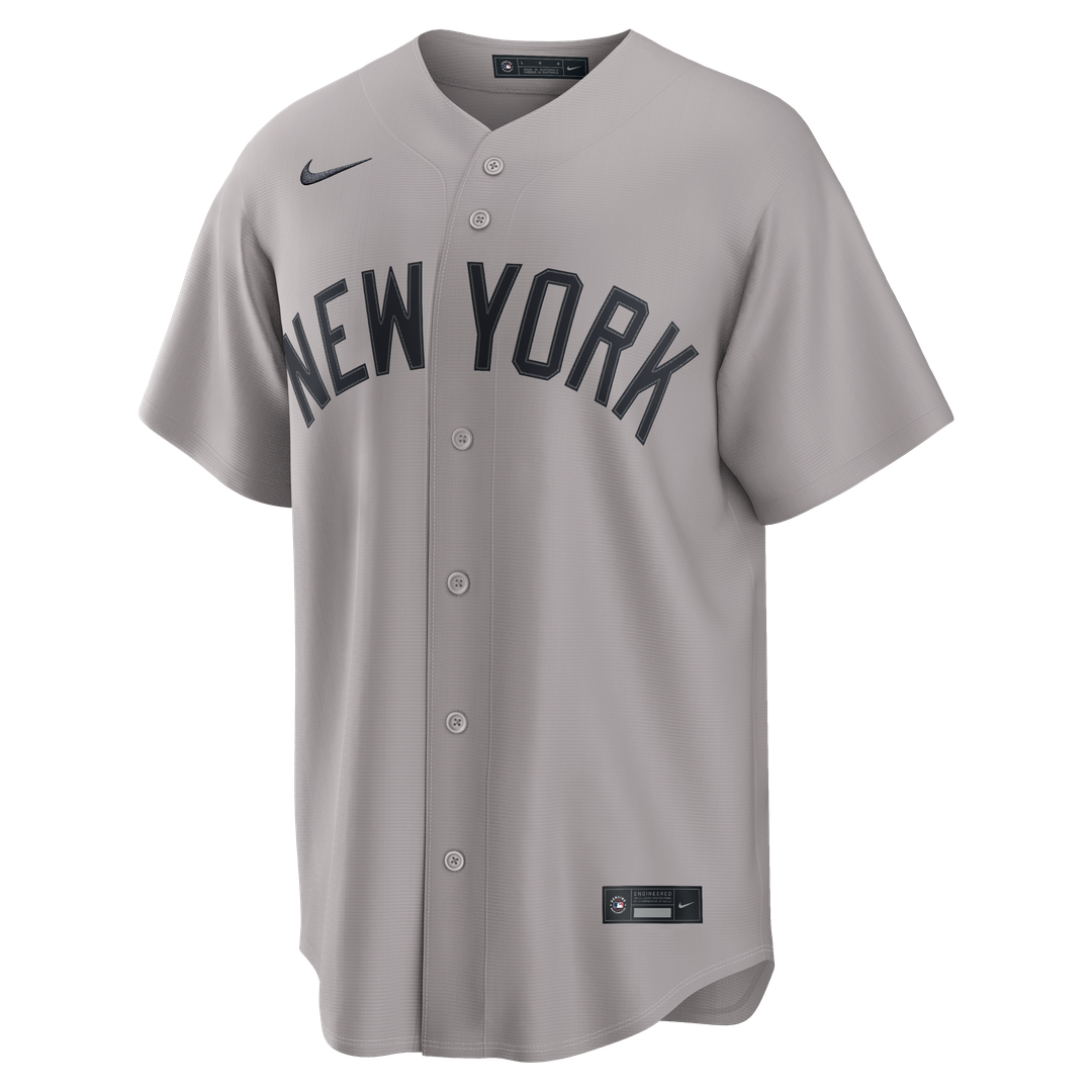 New York Yankees Jazz Chisholm Jr. Nike Road Replica Jersey - Gray Team Jersey Sports Fan Apparel