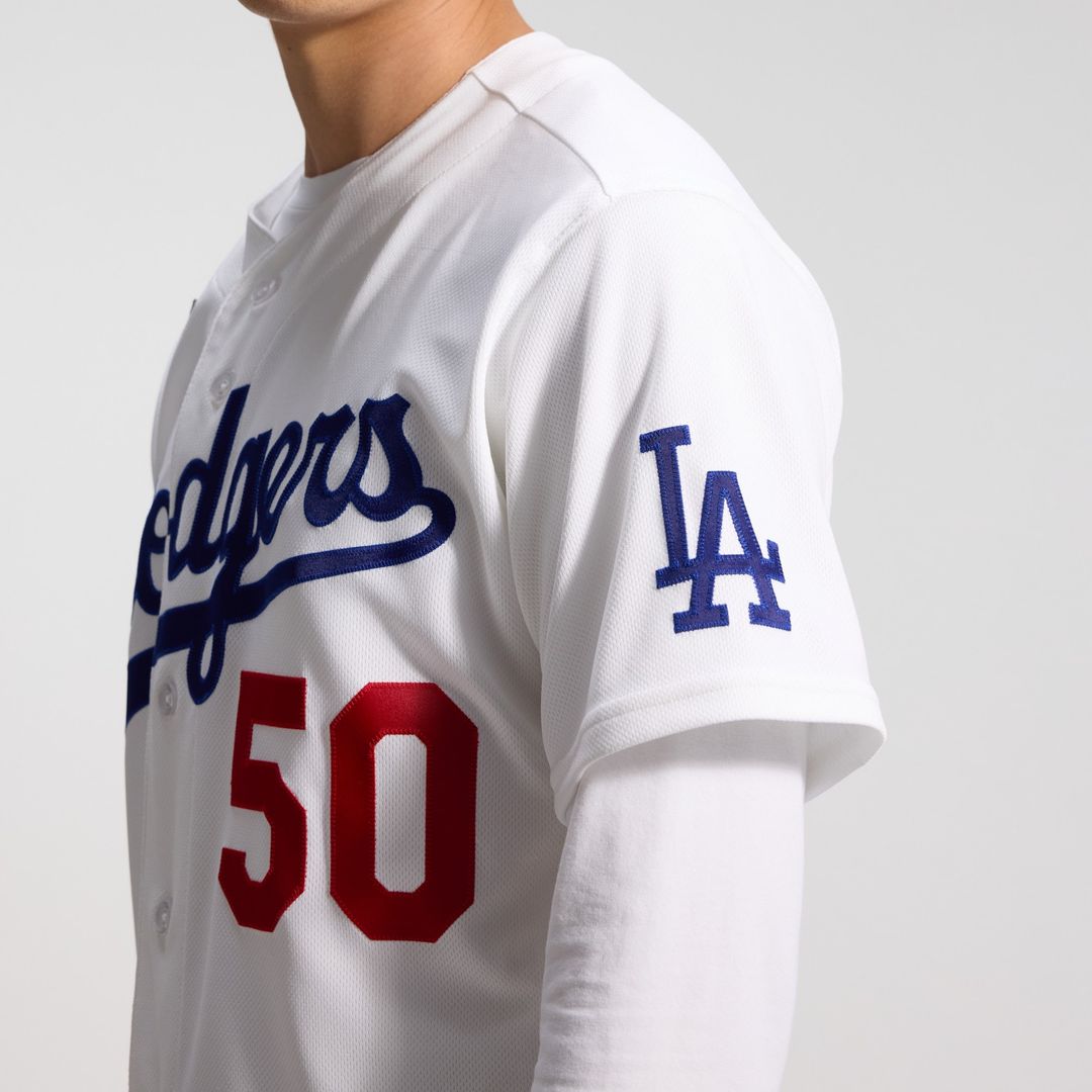 Los Angeles Dodgers Mookie Betts Nike Home Authentic Jersey - White Team Jersey Sports Fan Apparel