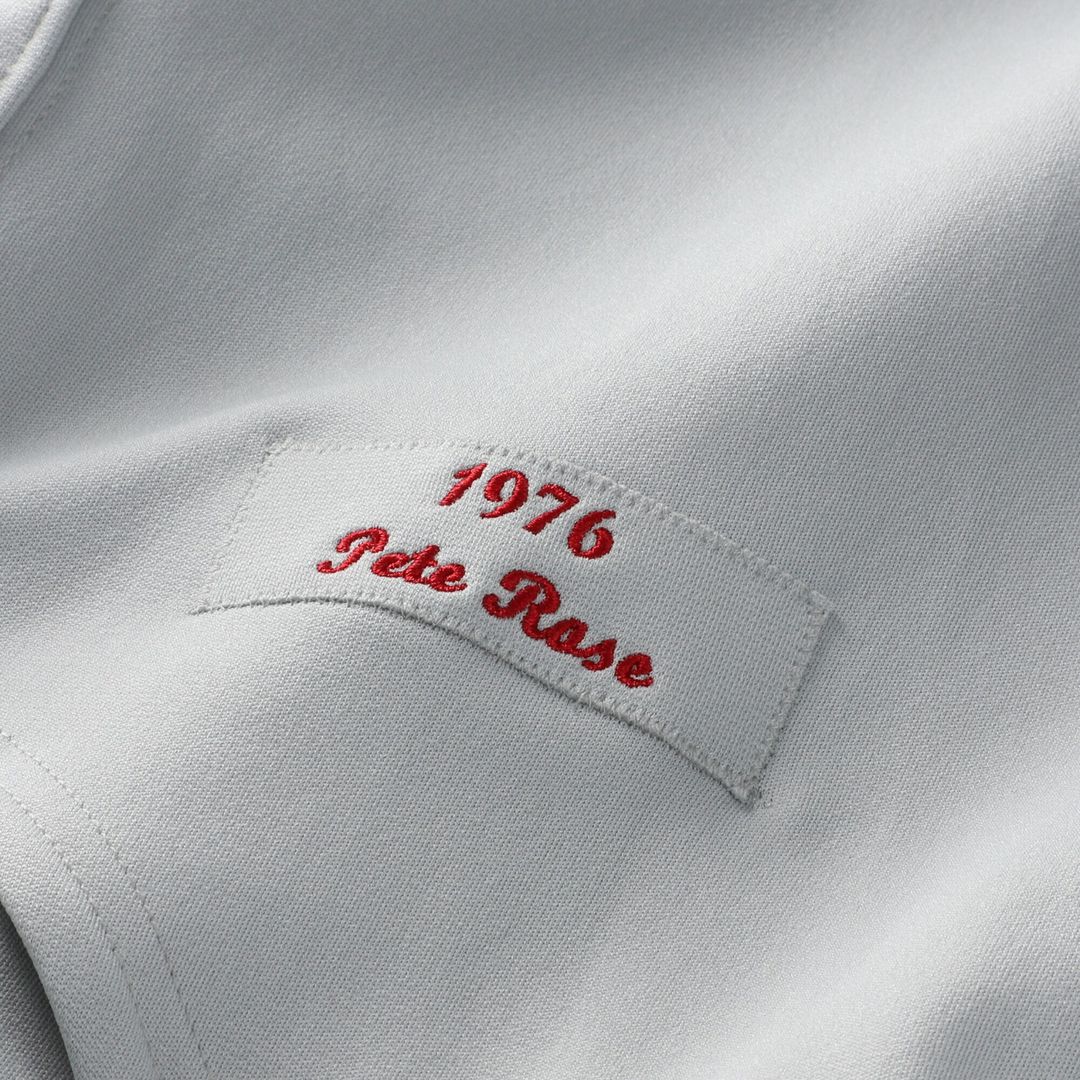 Cincinnati Reds Pete Rose Mitchell & Ness 1976 Authentic Jersey - Gray Team Jersey Sports Fan Apparel