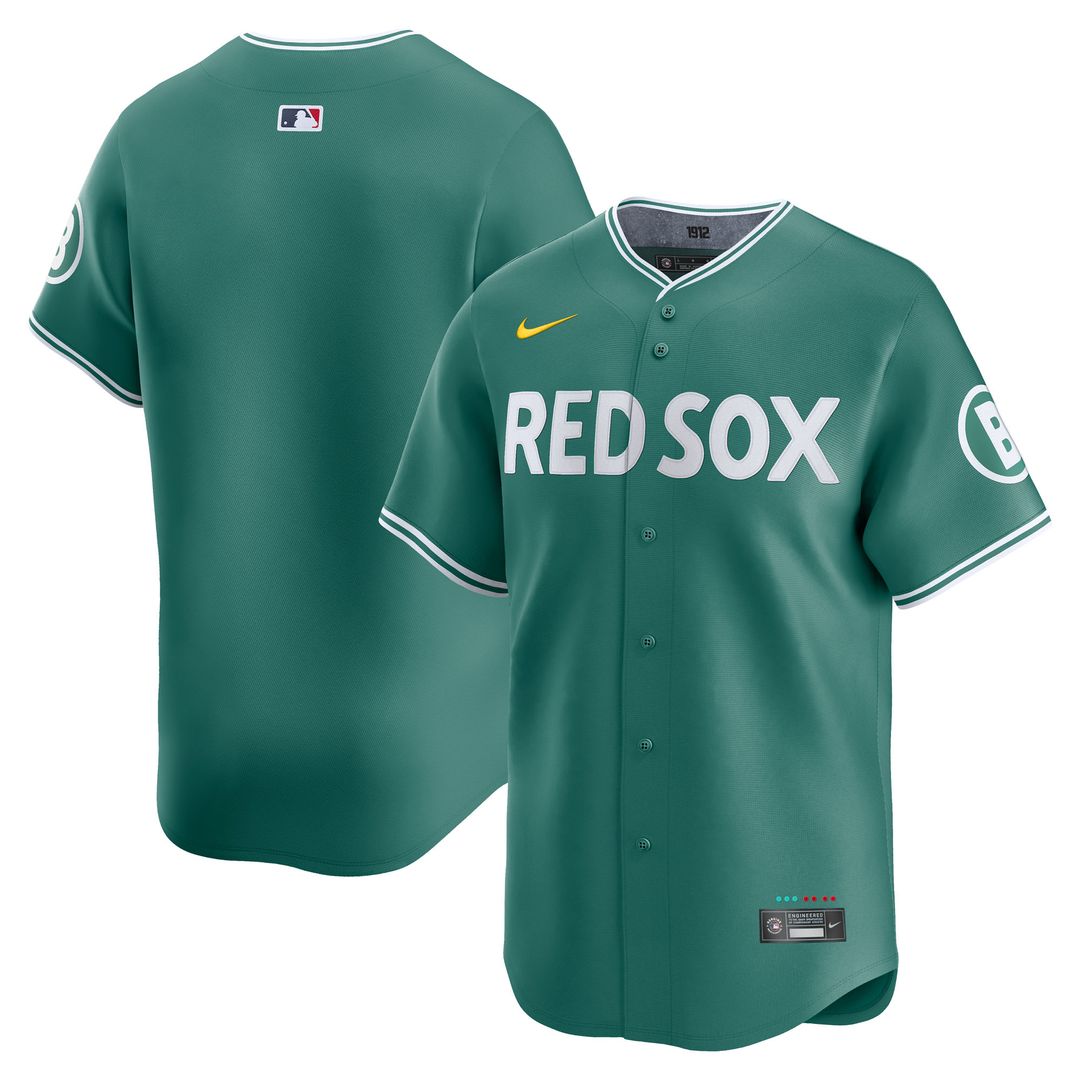 Boston Red Sox Nike City Connect Limited Jersey - Green Team Jersey Sports Fan Apparel