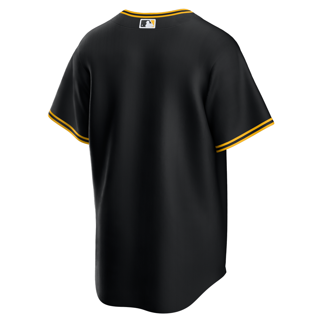 Pittsburgh Pirates Nike Alternate Replica Team Jersey - Black Team Jersey Sports Fan Apparel