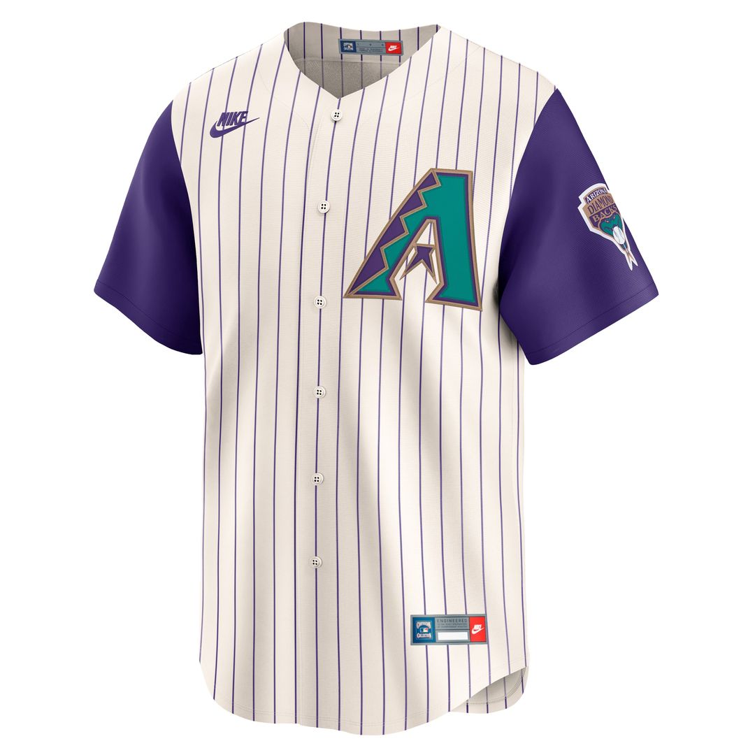 Arizona Diamondbacks Randy Johnson Nike Throwback Cooperstown Limited Jersey - Cream Team Jersey Sports Fan Apparel