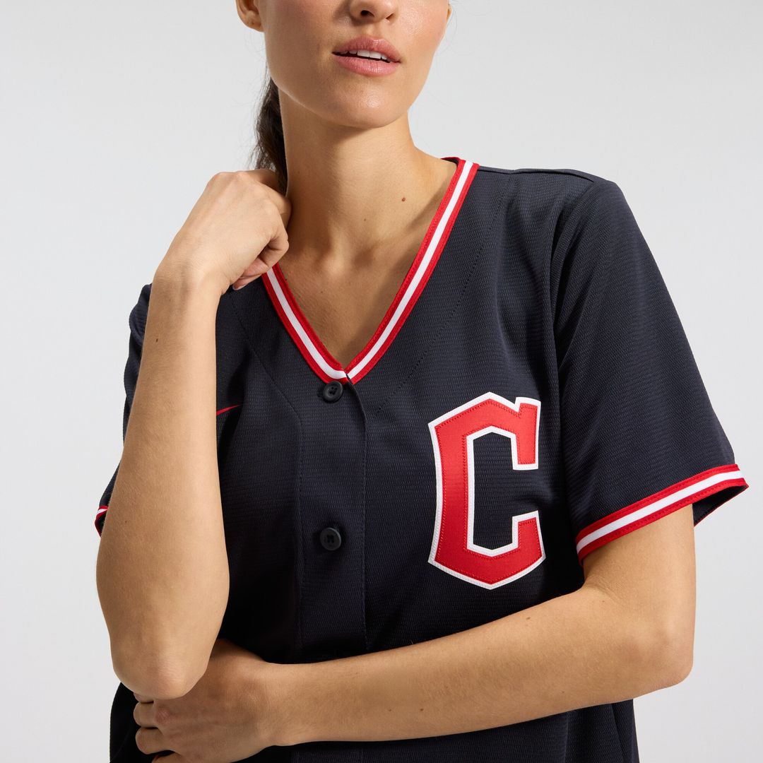 Cleveland Guardians Nike Women's Alternate 2 Replica Jersey - Red Team Jersey Sports Fan Apparel