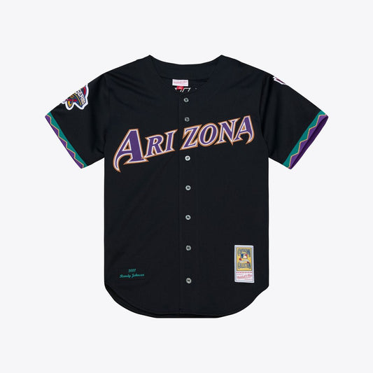 Arizona Diamondbacks Randy Johnson Mitchell & Ness 2001 Authentic Jersey - Black Team Jersey Sports Fan Apparel
