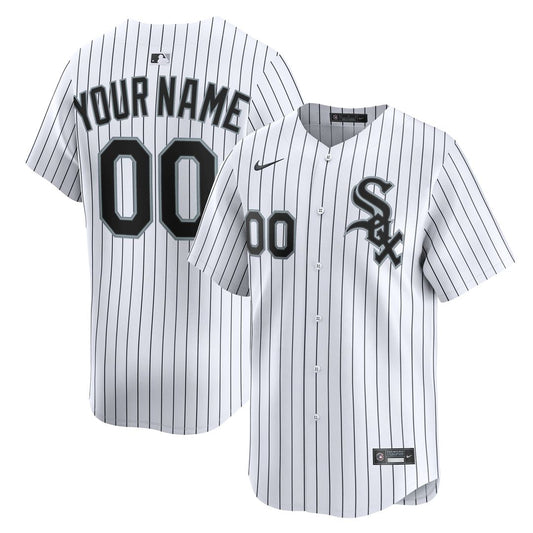Chicago White Sox Nike Youth Home Custom Limited Jersey - White Team Jersey Sports Fan Apparel