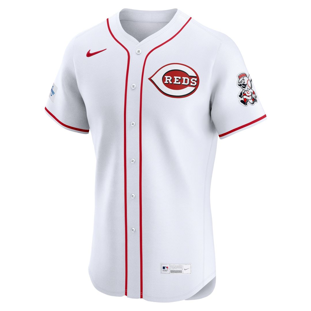 Cincinnati Reds Nike Home Elite Jersey - White Team Jersey Sports Fan Apparel