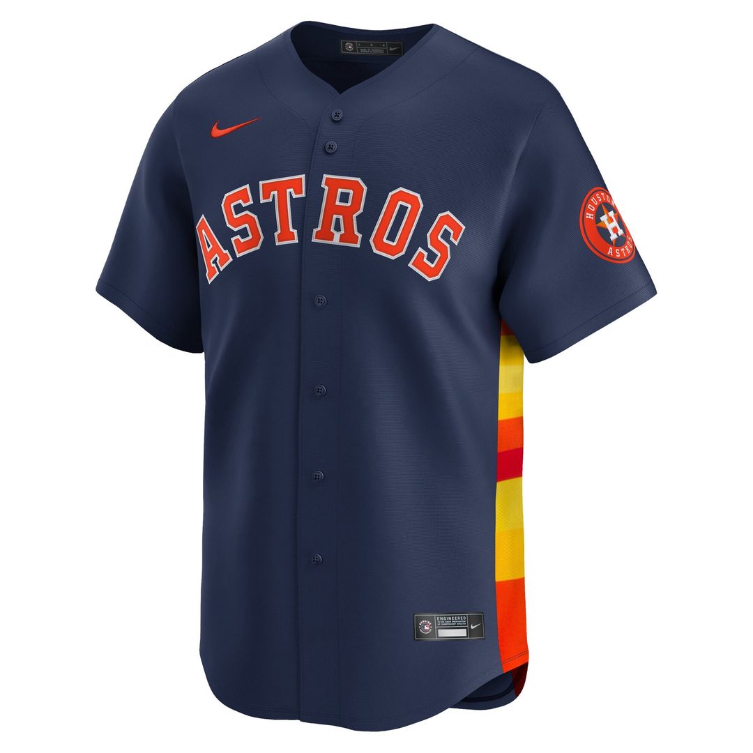 Houston Astros Jose Altuve Nike Alternate Limited Player Jersey - Navy Team Jersey Sports Fan Apparel