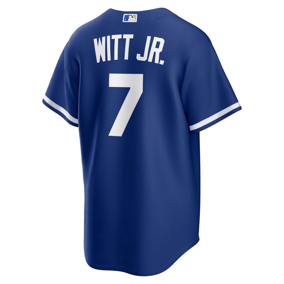 Kansas City Royals Bobby Witt Jr. Nike Road Replica Jersey - Gray Team Jersey Sports Fan Apparel