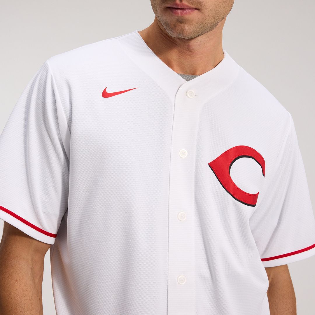 Cincinnati Reds Elly De La Cruz Nike Alternate 2 Replica Jersey - White Team Jersey Sports Fan Apparel