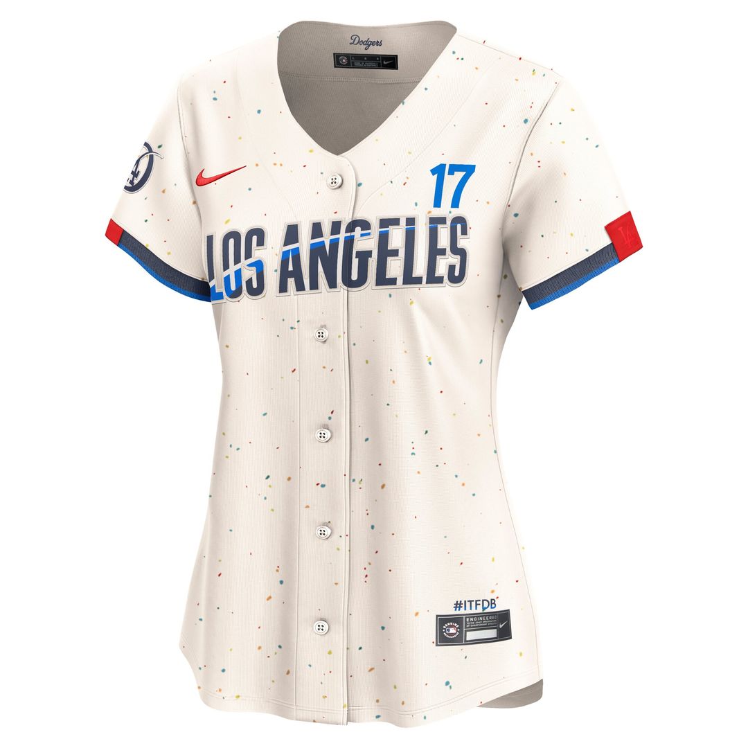 Los Angeles Dodgers Shohei Ohtani Nike Women's City Connect Limited Player Jersey - Cream Team Jersey Sports Fan Apparel