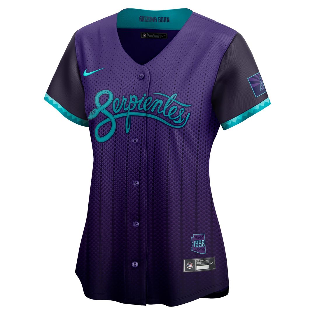 Arizona Diamondbacks Corbin Carroll Nike Women's 2025 City Connect Limited Player Jersey - Purple Team Jersey Sports Fan Apparel