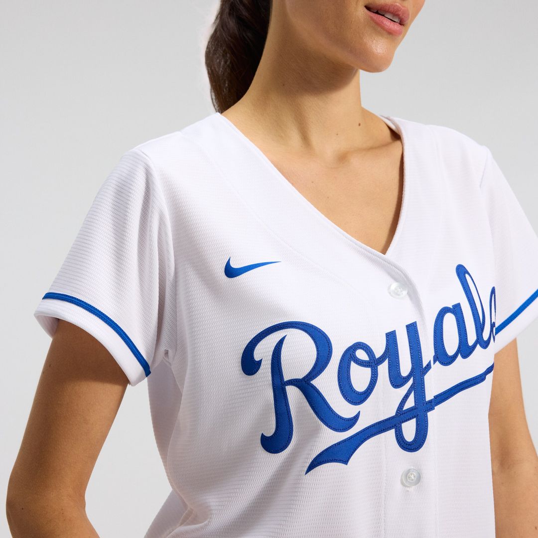 Kansas City Royals Nike Women's Home Replica Team Jersey - White Team Jersey Sports Fan Apparel