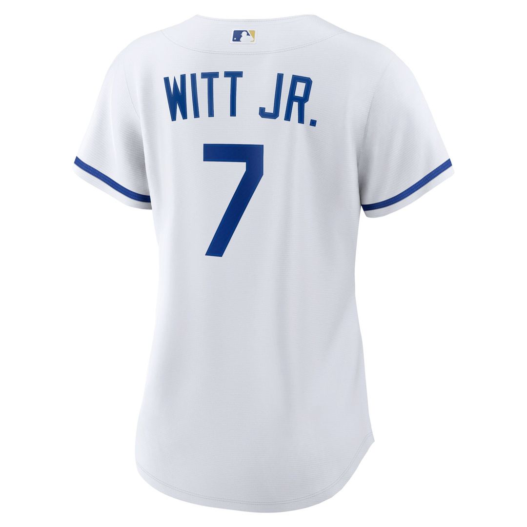 Kansas City Royals Bobby Witt Jr. Nike Women's Home Replica Player Jersey - White Team Jersey Sports Fan Apparel