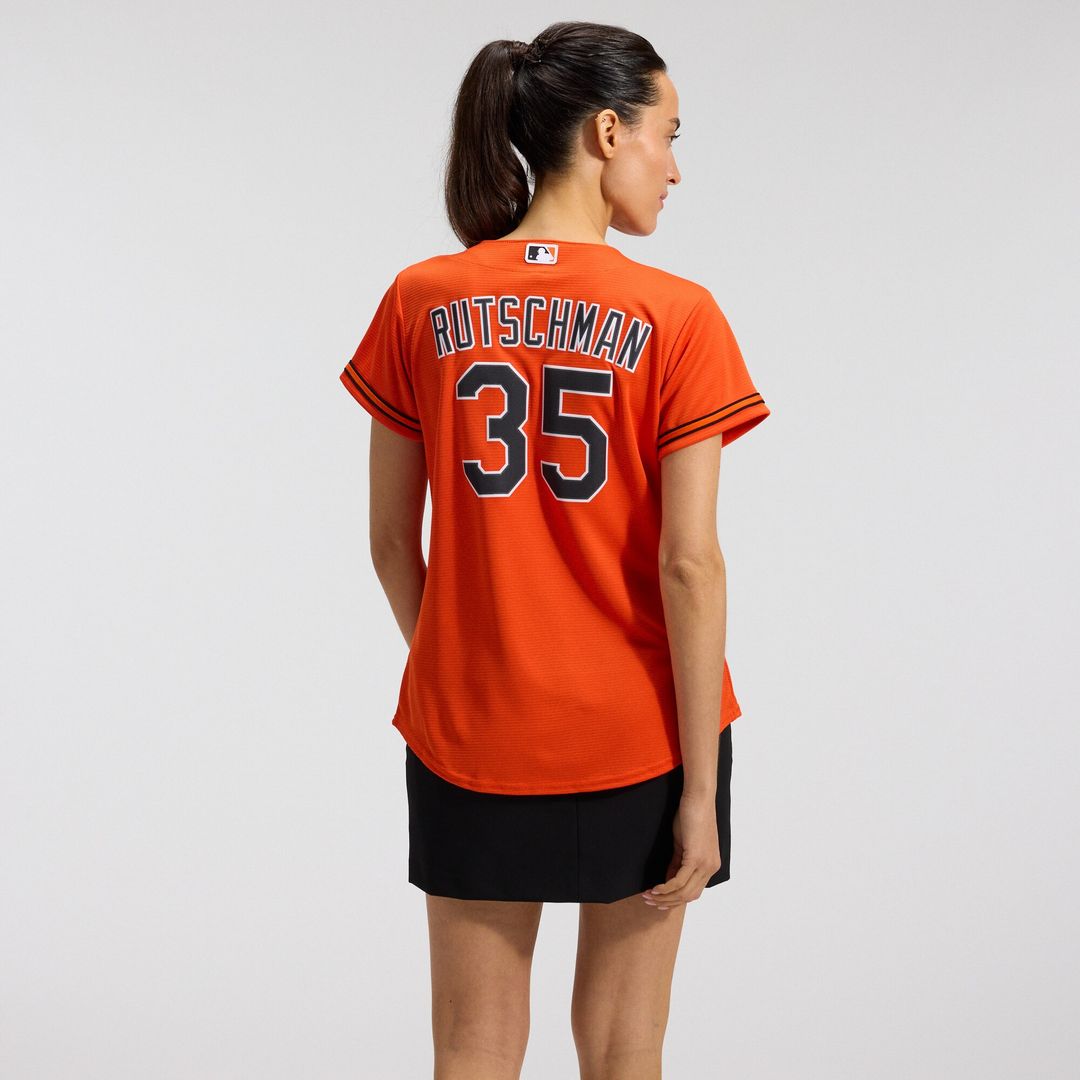 Baltimore Orioles Adley Rutschman Nike Women's Alternate Replica Player Jersey - Orange Team Jersey Sports Fan Apparel