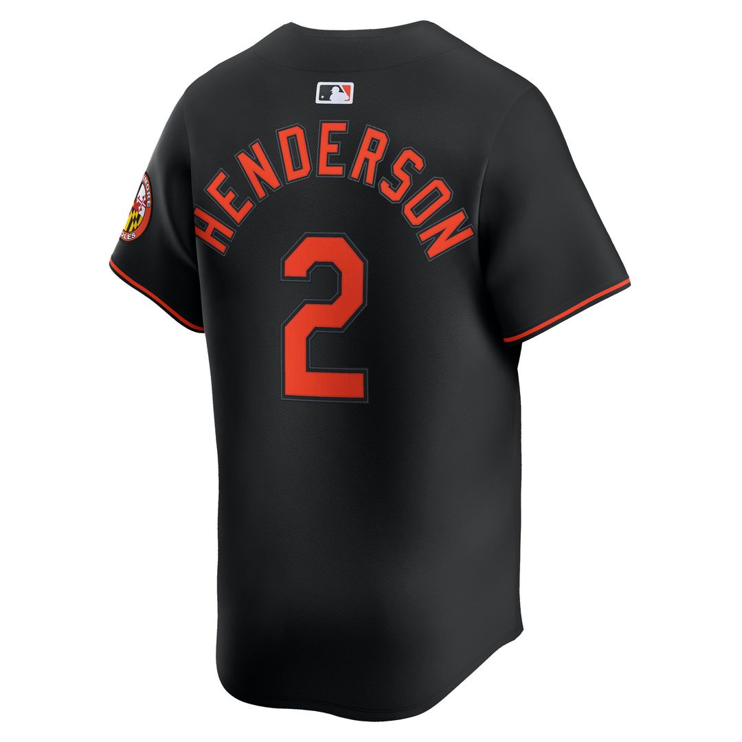 Baltimore Orioles Gunnar Henderson Nike Home Limited Player Jersey - White Team Jersey Sports Fan Apparel