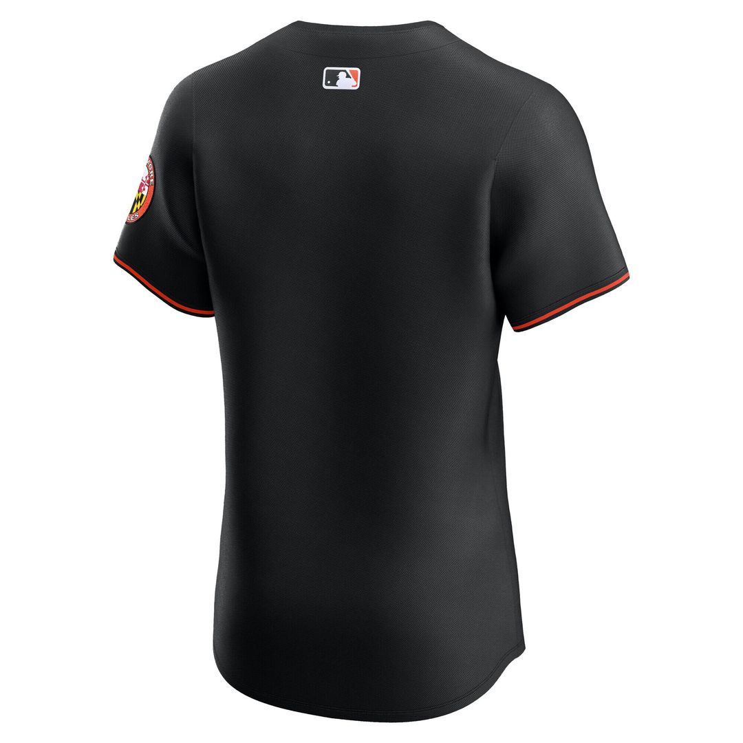 Baltimore Orioles Nike Alternate Elite Jersey - Black Team Jersey Sports Fan Apparel