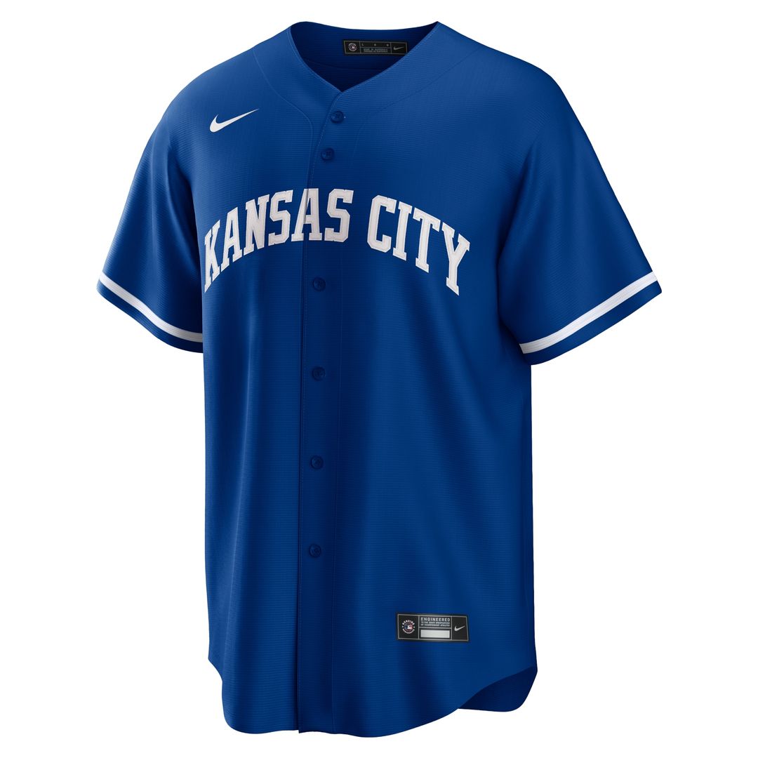 Kansas City Royals Bo Jackson Nike Alternate 2 Replica Jersey - Rush Blue Team Jersey Sports Fan Apparel