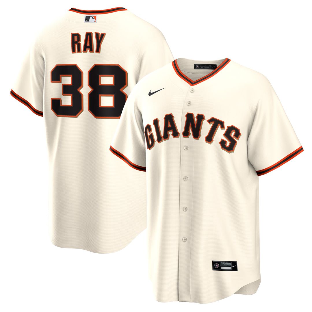 San Francisco Giants Robbie Ray Nike Home Replica Jersey - Cream Team Jersey Sports Fan Apparel