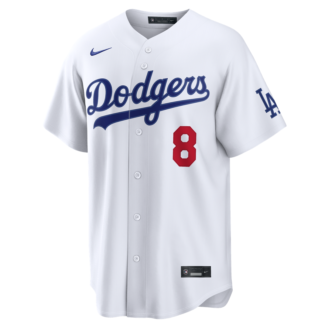Los Angeles Dodgers Enrique Hernández Nike Home Stadium Jersey - White Team Jersey Sports Fan Apparel