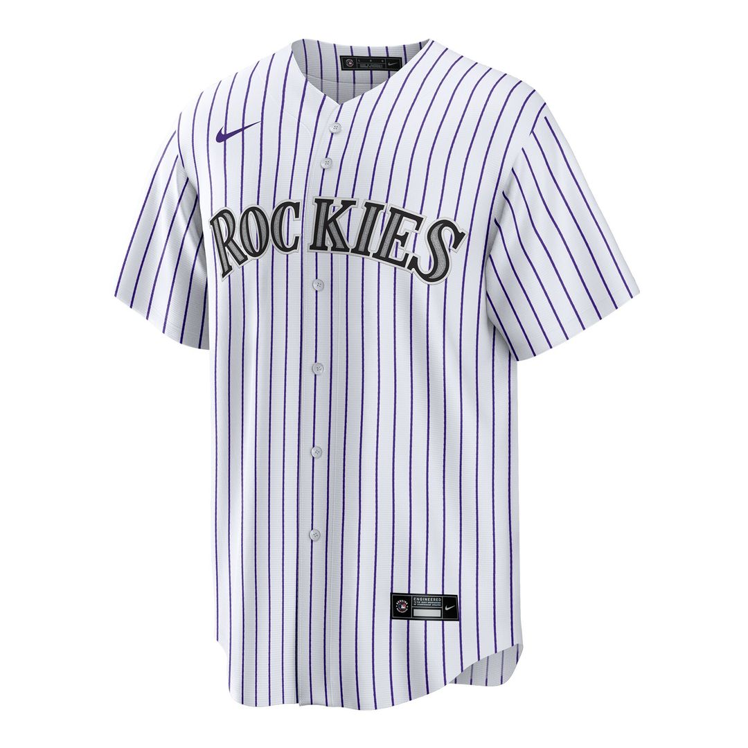 Colorado Rockies Ryan Ritter Nike Home Replica Jersey - White Team Jersey Sports Fan Apparel