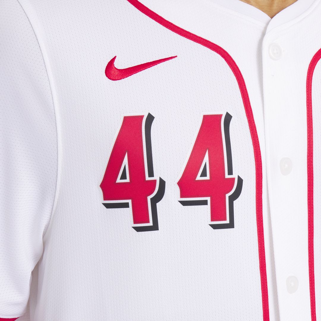 Cincinnati Reds Elly De La Cruz Nike Home Limited Player Jersey - White Team Jersey Sports Fan Apparel