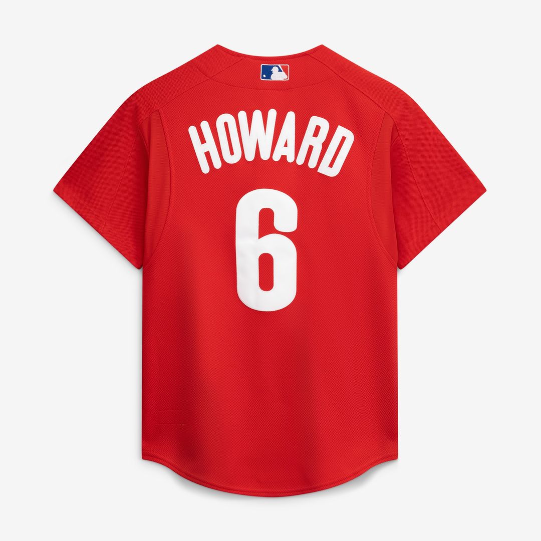Philadelphia Phillies Ryan Howard Mitchell & Ness Cooperstown Batting Practice Jersey - Red Team Jersey Sports Fan Apparel