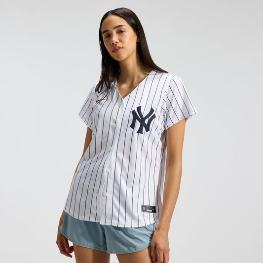 New York Yankees Nike Women's Home Replica Team Jersey - White Team Jersey Sports Fan Apparel