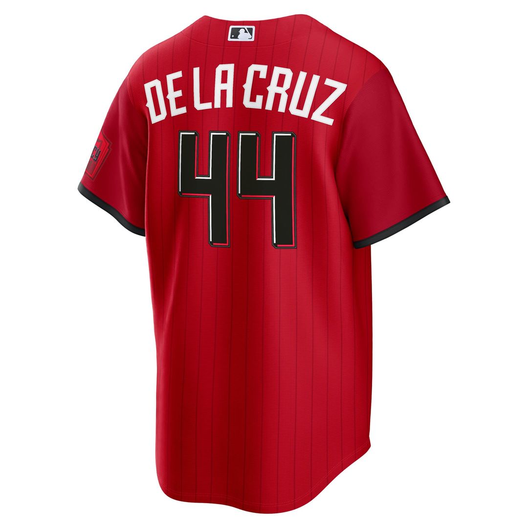Cincinnati Reds Elly De La Cruz Nike 2026 City Connect Stadium Jersey - Red Team Jersey Sports Fan Apparel