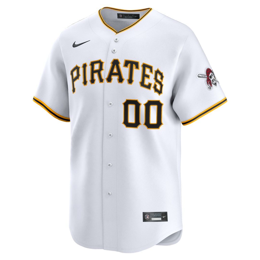 Pittsburgh Pirates Nike Home Limited Pick - A - Player Retired Roster Jersey - White Team Jersey Sports Fan Apparel