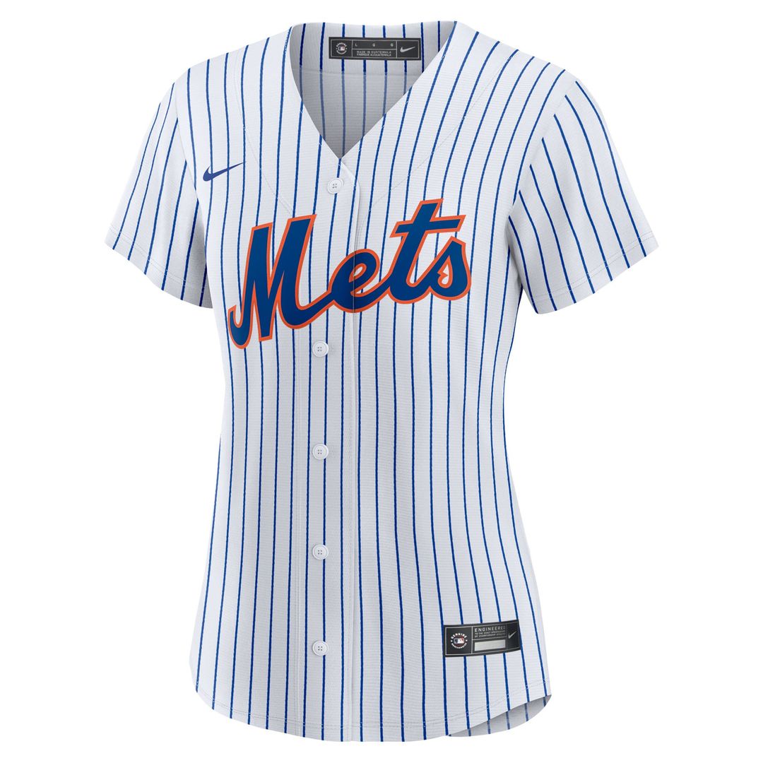 New York Mets Carson Benge Nike Women's Home Replica Jersey - White Team Jersey Sports Fan Apparel