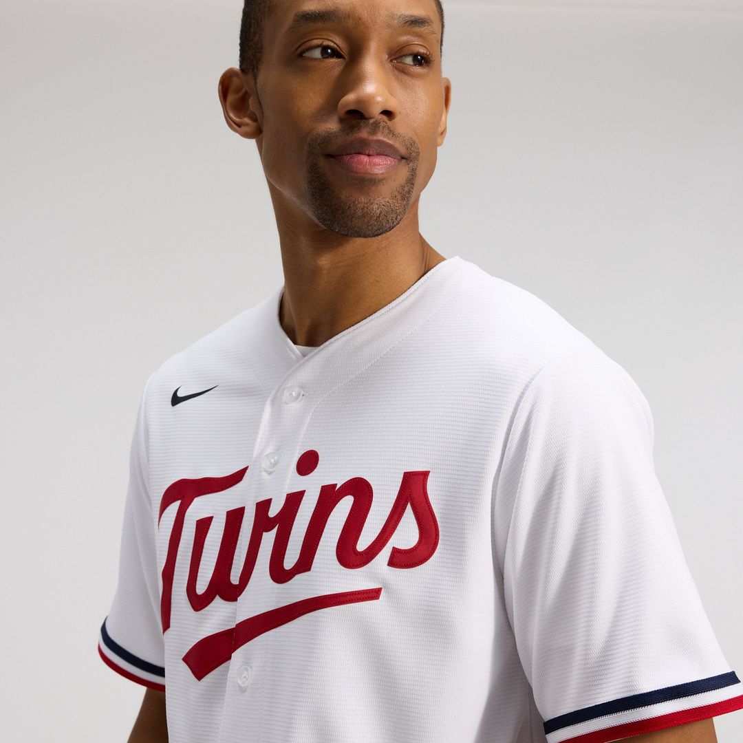 Minnesota Twins Nike Road Replica Team Jersey - Gray Team Jersey Sports Fan Apparel