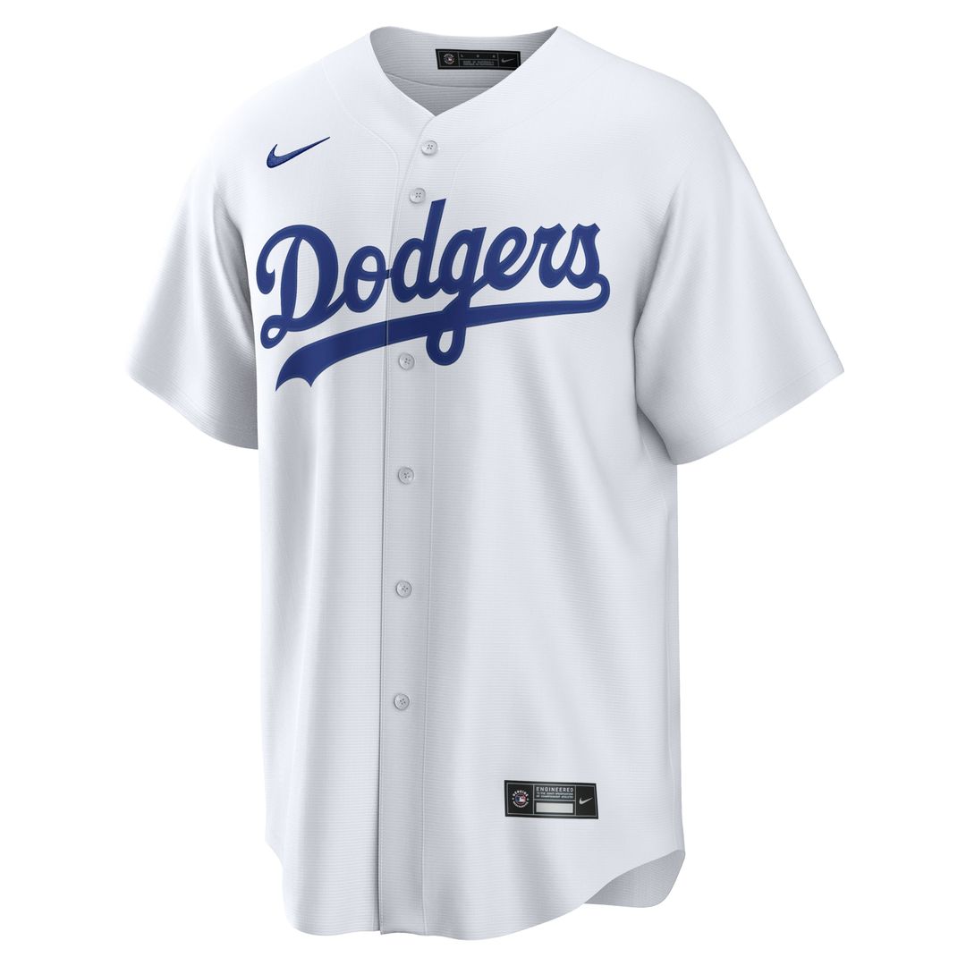Los Angeles Dodgers Will Smith Nike Home Replica Jersey - White Team Jersey Sports Fan Apparel