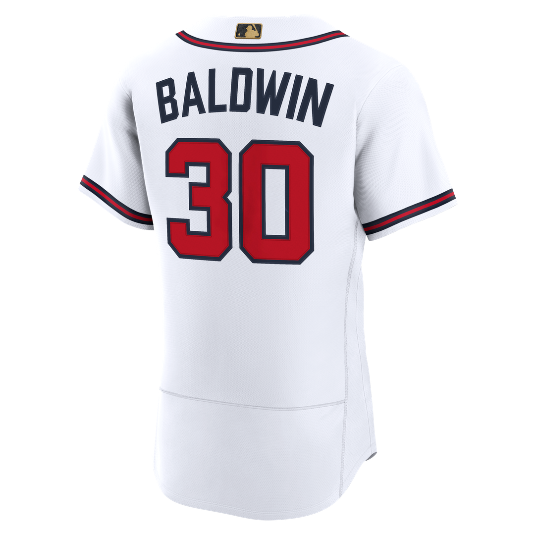 Atlanta Braves Drake Baldwin Nike MLB Awards Authentic Jersey - White Team Jersey Sports Fan Apparel