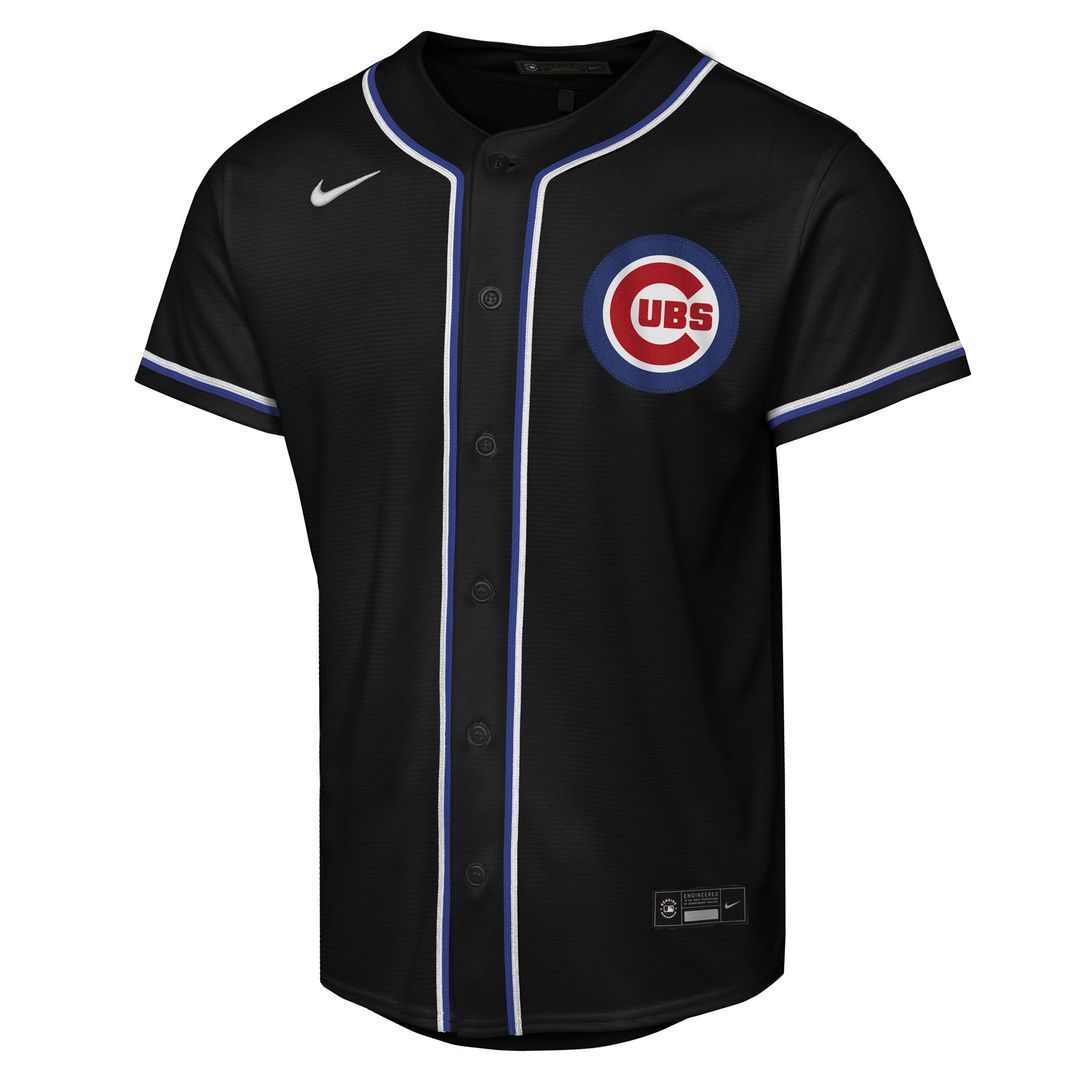 Chicago Cubs Seiya Suzuki Nike Youth Fashion Replica Player Jersey - Black Team Jersey Sports Fan Apparel