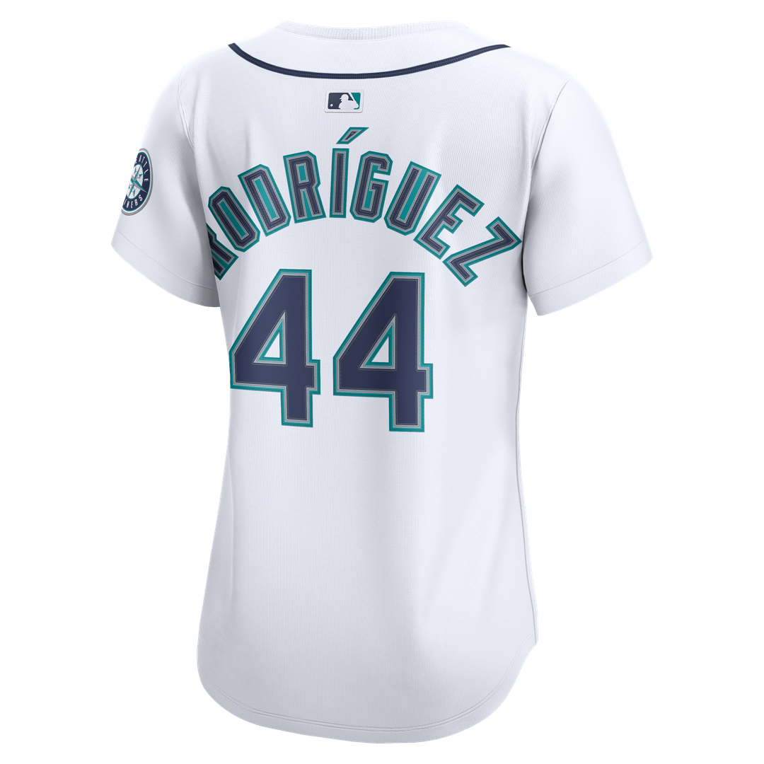 Seattle Mariners Julio Rodríguez Nike Women's Home Limited Jersey - White Team Jersey Sports Fan Apparel