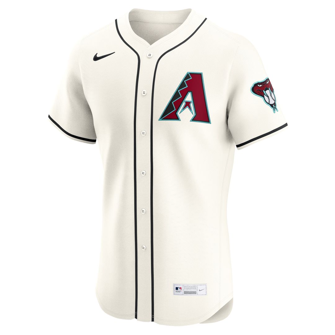 Arizona Diamondbacks Ketel Marte Nike Home Elite Jersey - Cream Team Jersey Sports Fan Apparel