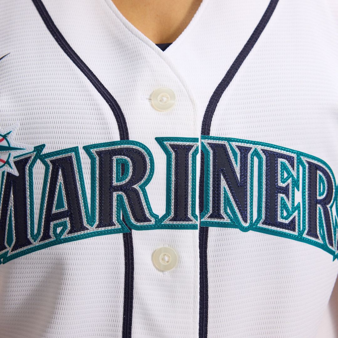 Seattle Mariners Cal Raleigh Nike Women's Home Replica Jersey - White Team Jersey Sports Fan Apparel
