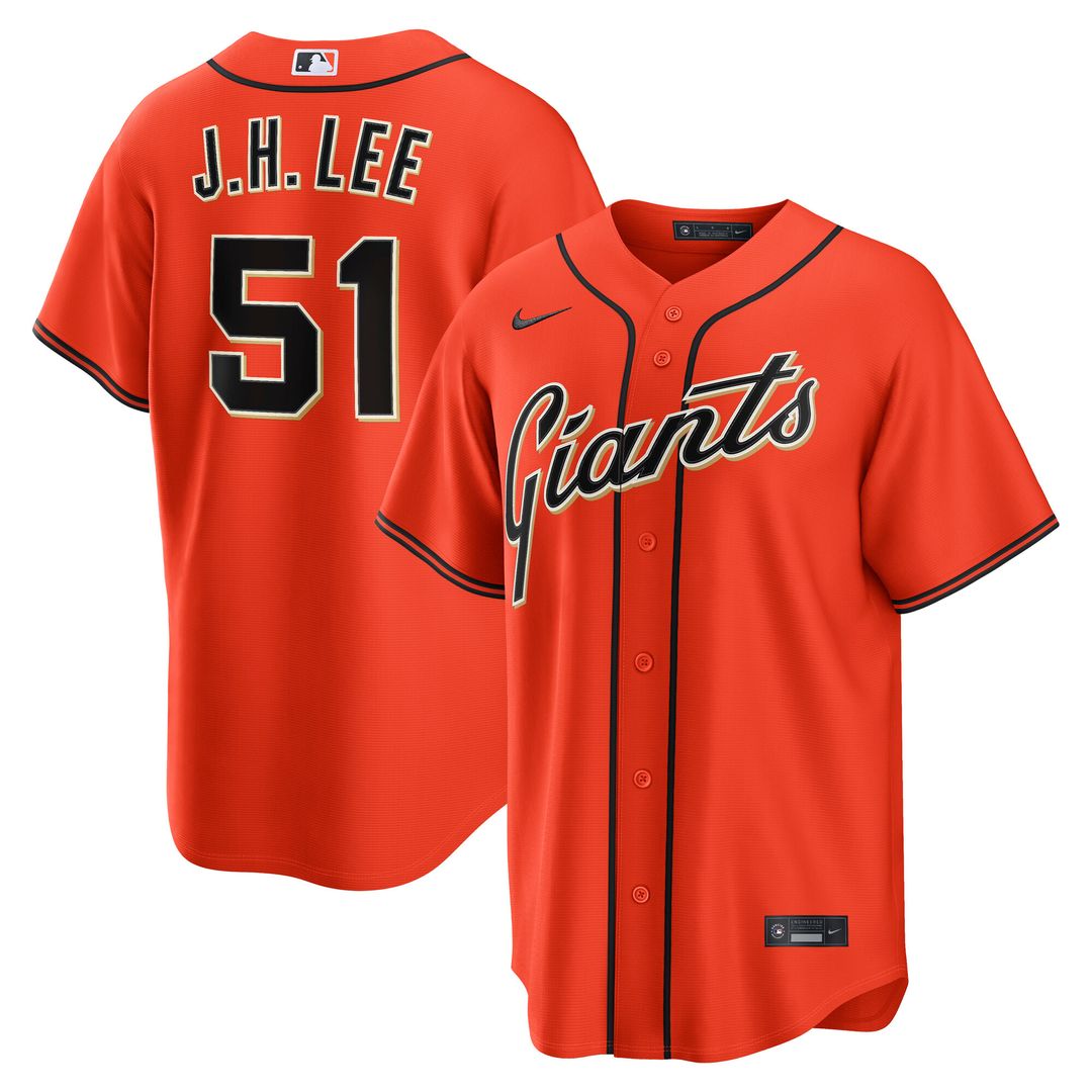 San Francisco Giants Jung Hoo Lee Nike Road Replica Jersey - Gray Team Jersey Sports Fan Apparel
