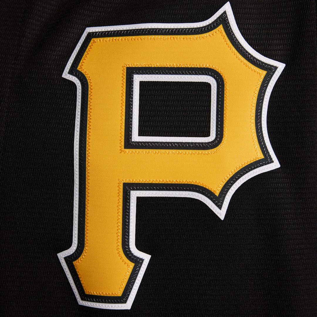 Pittsburgh Pirates Nike Alternate Replica Team Jersey - Black Team Jersey Sports Fan Apparel